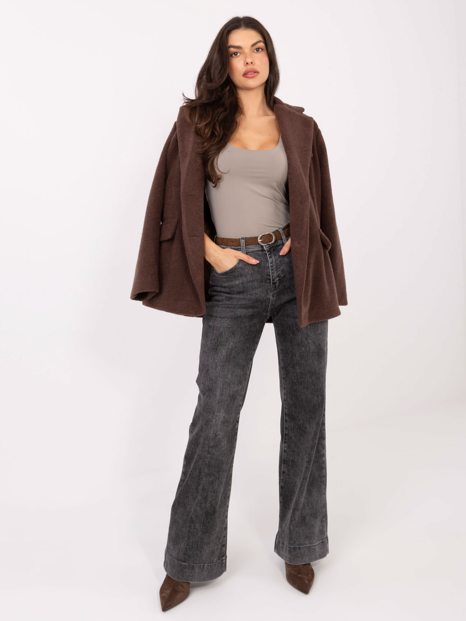 Ärmelloses Damen Basic Top gerippt figurbetont Rundhals Damenmode