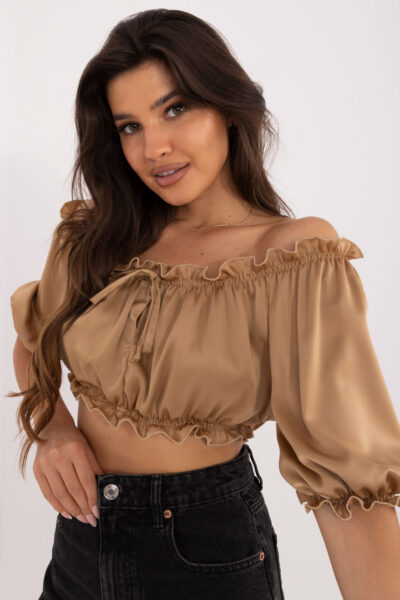 Elegante Damenbluse im spanischen Stil Damenmode