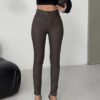 Elegante Slim Hose mit hoher Taille
