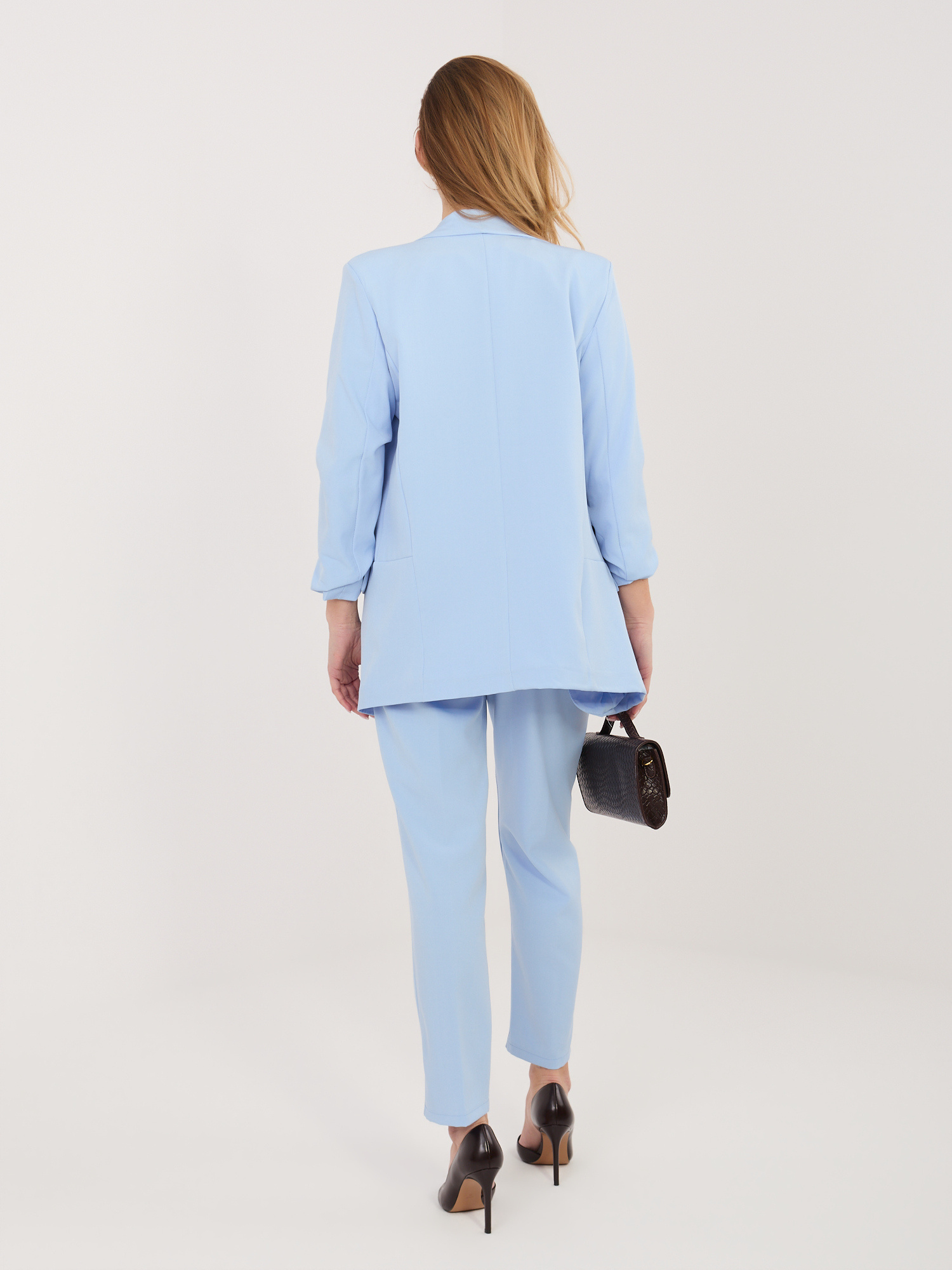 Eleganter Damen Zweiteiler mit 78 Hose Damen mode