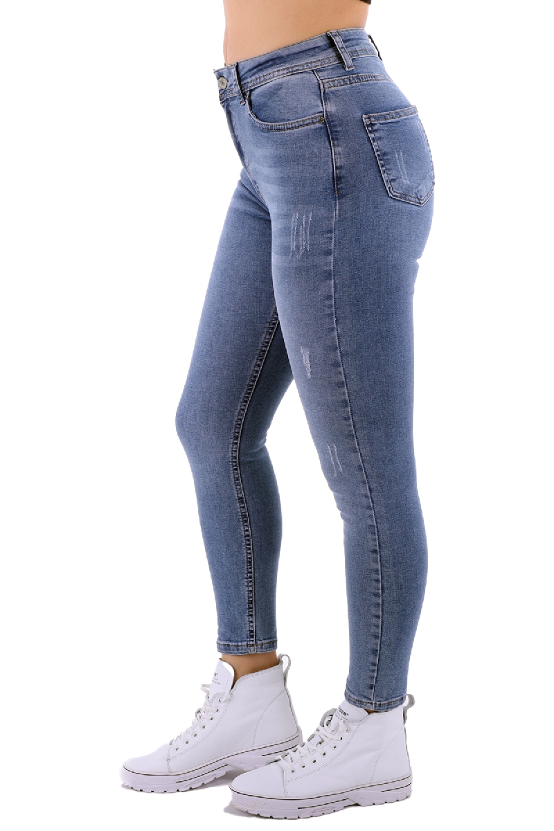 High Waist Skinny Jeans Damenmode