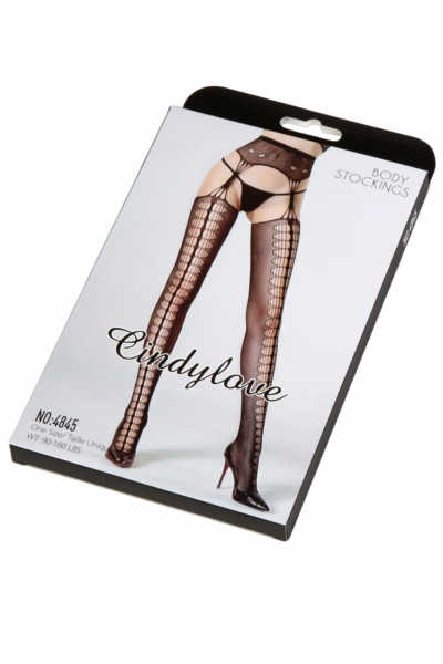 Elegante Strumpfhosen mit Spitzen-Strapsoptik (Копировать)